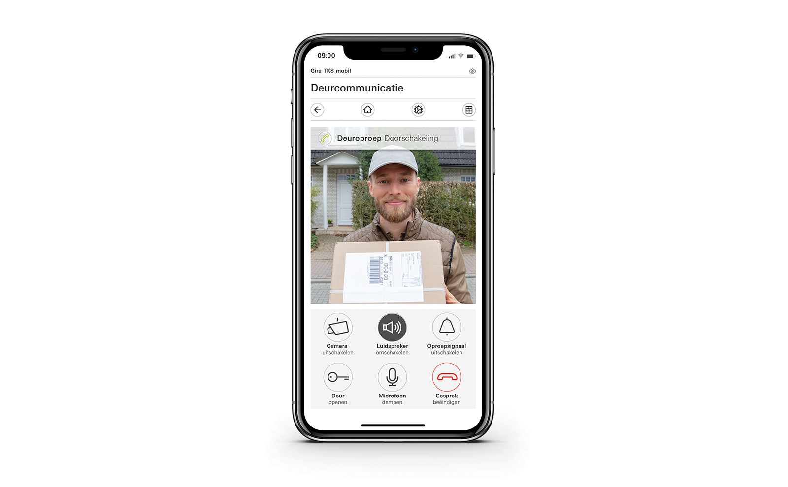 Mobiele deurcommunicatie 